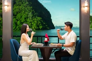 Ha Long–Lan Ha 2-dagers 5★ cruise med balkong, gratis transport
