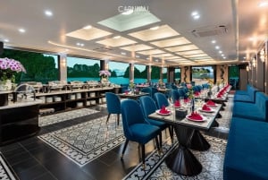 Ha Long–Lan Ha 2-dagers 5★ cruise med balkong, gratis transport