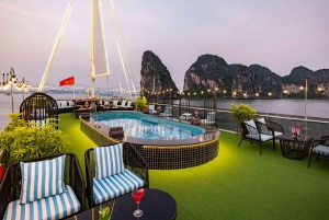 Ab Hanoi: Halong Bucht Luxus Tour auf 5 Sterne Kreuzfahrt