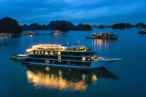 2/3-dagars Halong & Lan Ha Bay Doris 5* Kryssning med balkong, badkar