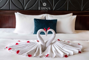 2/3 päivän Halong & Lan Ha Bay Erina 5* risteily parvekkeella, kylpyamme