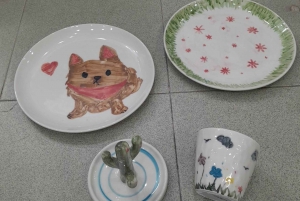 ハノイの旧市街で陶芸体験