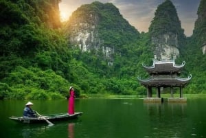 Excursão Ha Noi de 2 dias - Ninh Binh - Destaques da Baía de Ha Long