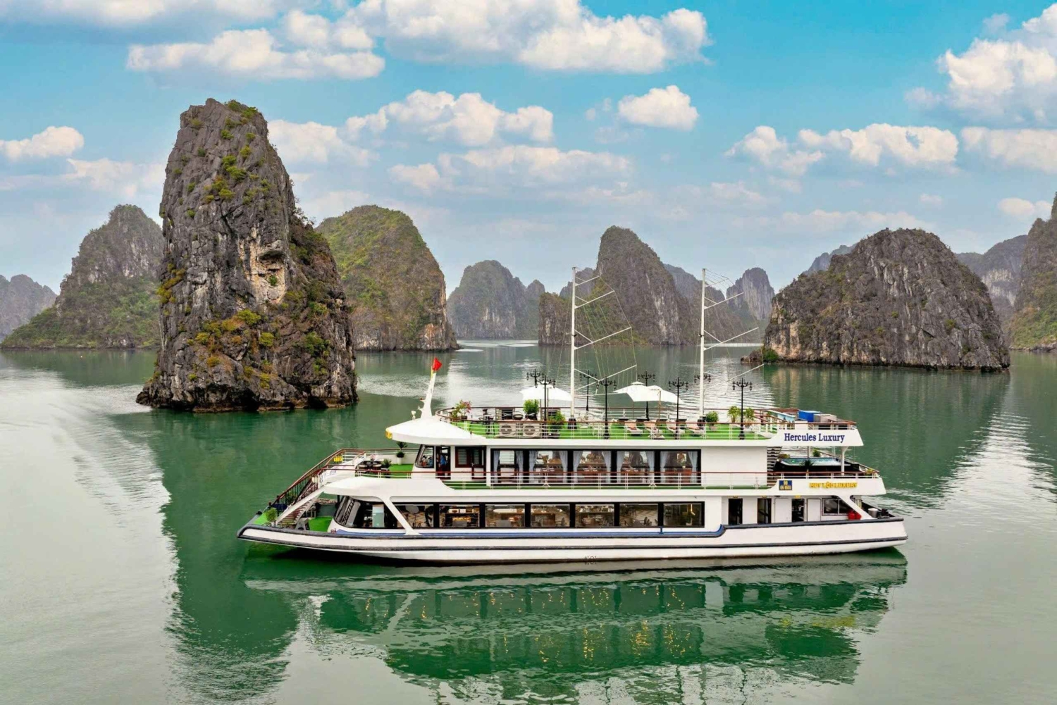 2 dias: Hanói - Ninh Binh - Cruzeiro de luxo na Baía de Halong