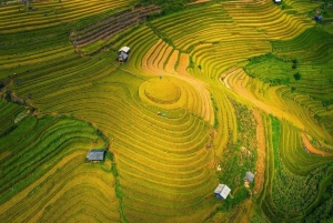 Excursão de 2 dias de moto a Mu Cang Chai Loop saindo de Sapa