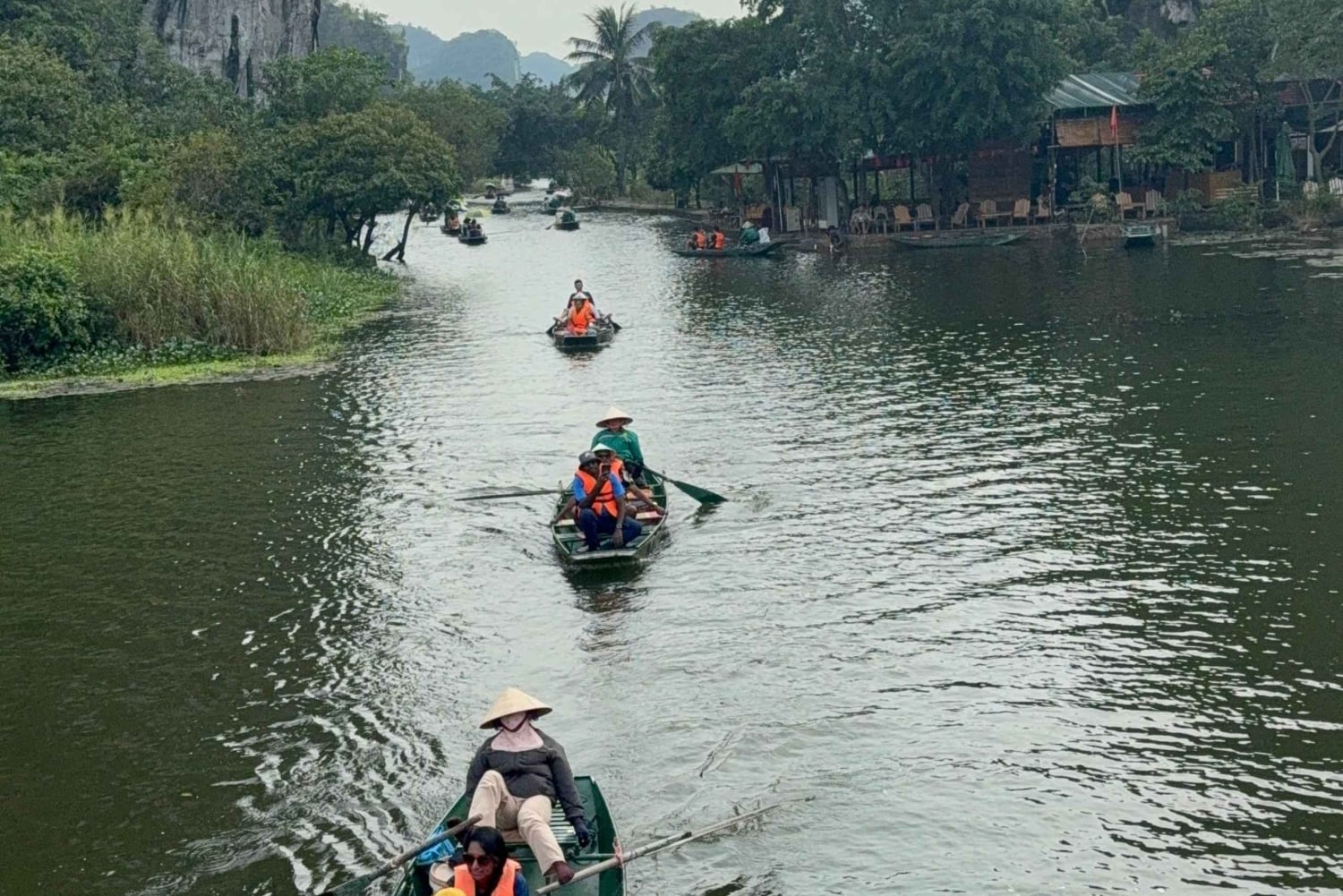 2-tägige Tour: Ninh Binh Trang An, Tam Coc, Thung Nham Vogelpark