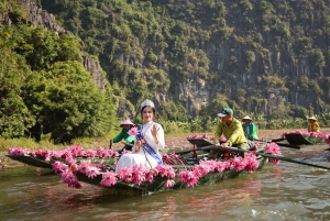 2-tägige Tour: Ninh Binh Trang An, Tam Coc, Thung Nham Vogelpark