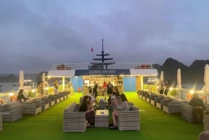 2-dagers eller 3-dagers: Halong&Lan Ha Bay Cruise 5* balkong, badekar