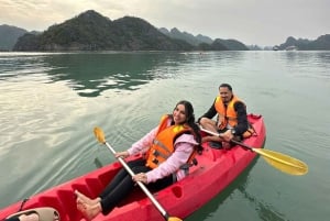 2-dagers eller 3-dagers: Halong&Lan Ha Bay Cruise 5* balkong, badekar