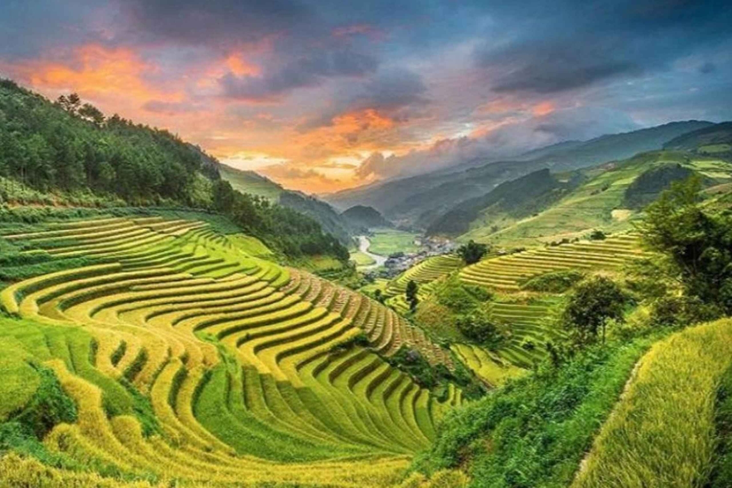 2 päivän Sapa-kierros - yöpyminen Ta Van-kylässä (All in One)