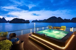 3 dni: 5-gwiazdkowe rejsy po zatoce Lan Ha i Halong z wioską Viet Hai