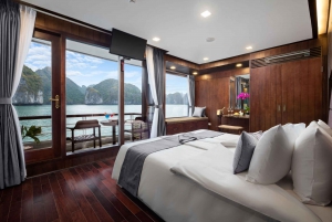 Hanoi: Halong Bay 6 Stars Cruise w/ Private balcony, bathtub