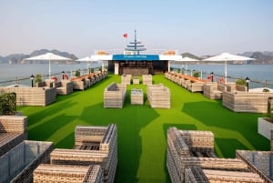 2-dagers eller 3-dagers: Halong&Lan Ha Bay Cruise 5* balkong, badekar