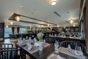 Cruzeiro de 5 estrelas de 3 dias e 2 noites na Baía de Lan Ha: ilha Cat Ba, mergulho, caiaque