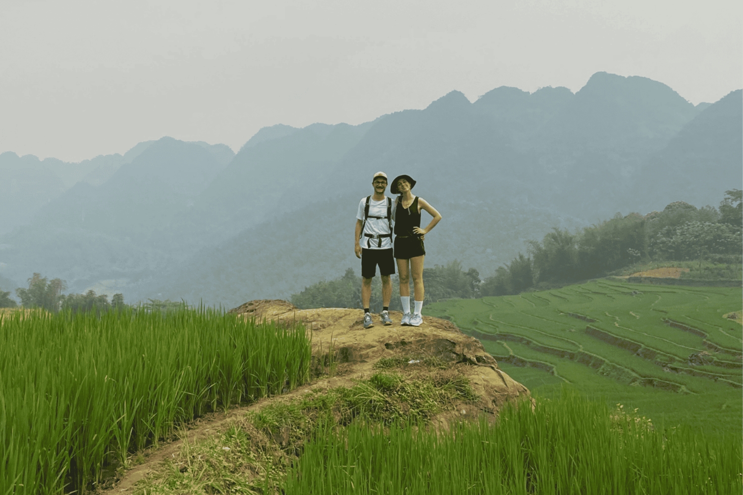 3D2N Mai Chau - Pu Luong fra risdal til naturreservat