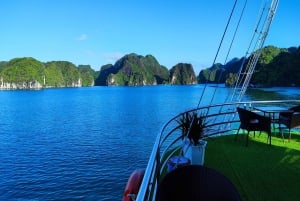 3D2N-pakket (overnachtingscruise en 1 nacht in Ninh Binh)