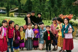 4-dagars Ha Giang-slinga till alla höjdpunkter med bil, bo på resort 4*