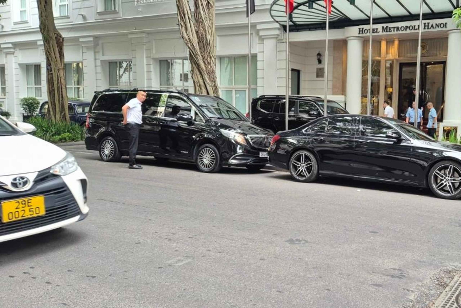 Privat lufthavnstransport fra Hanois gamle kvarter