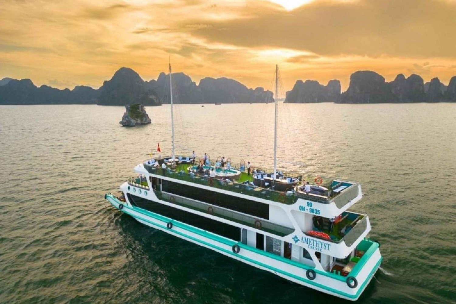 AMETHYST CRUISE - 5 star cruise to Halong Bay 1 Day
