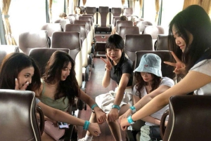 カットバ島からハノイまでのバス移動