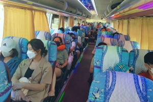 Bus transfer from Hanoi to Cat Ba