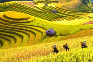 Traslado en autobús de Hanoi a Mai Chau
