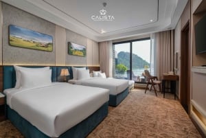 Hanoi: 6-gwiazdkowy rejs – luksusowa 2-dniowa wycieczka po zatoce Halong