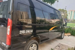 Hanoi: trasferimento alla baia di Halong in bus limousine e opzioni