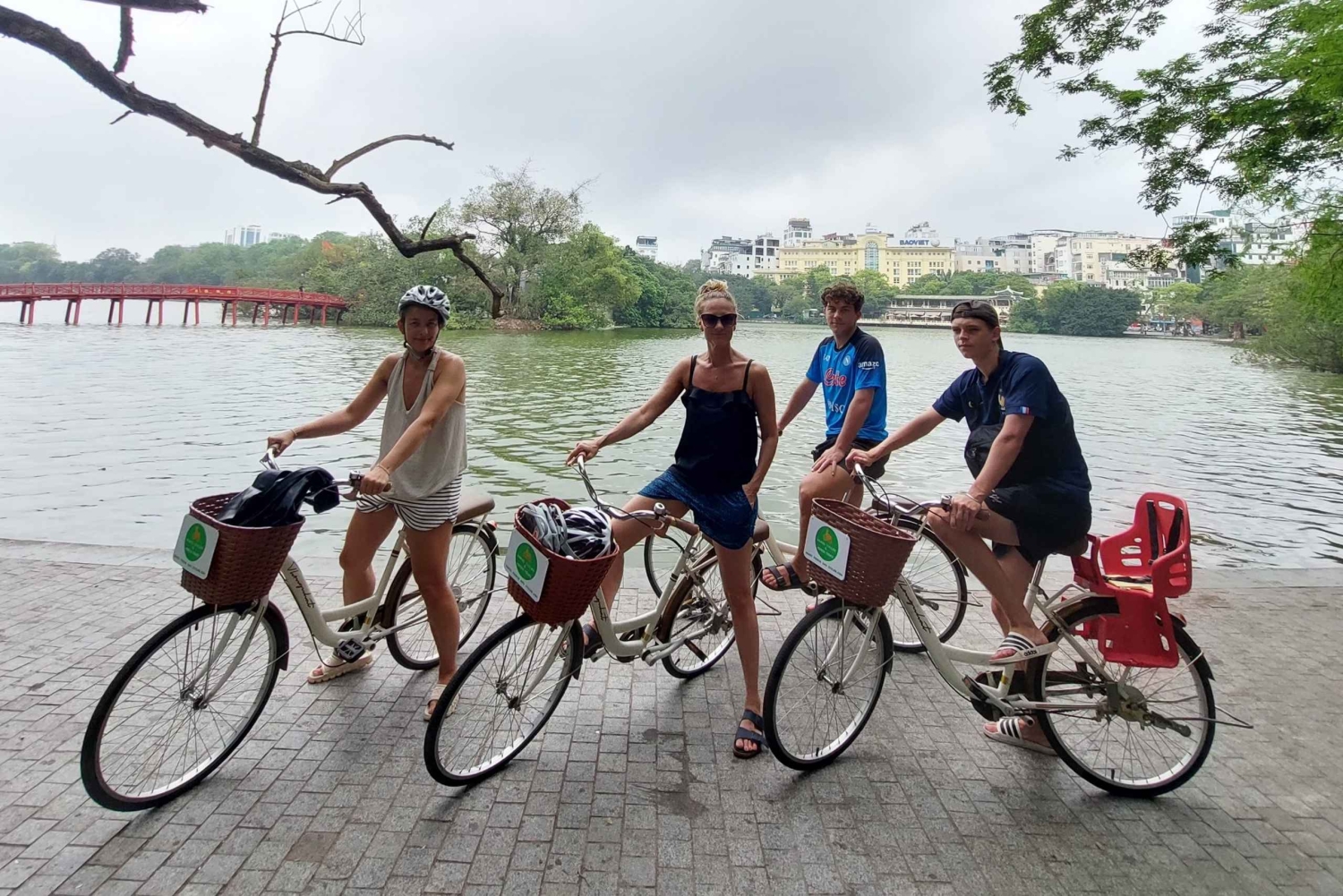 Explore Hanoi Old City By Cycling Tour With Small Groups