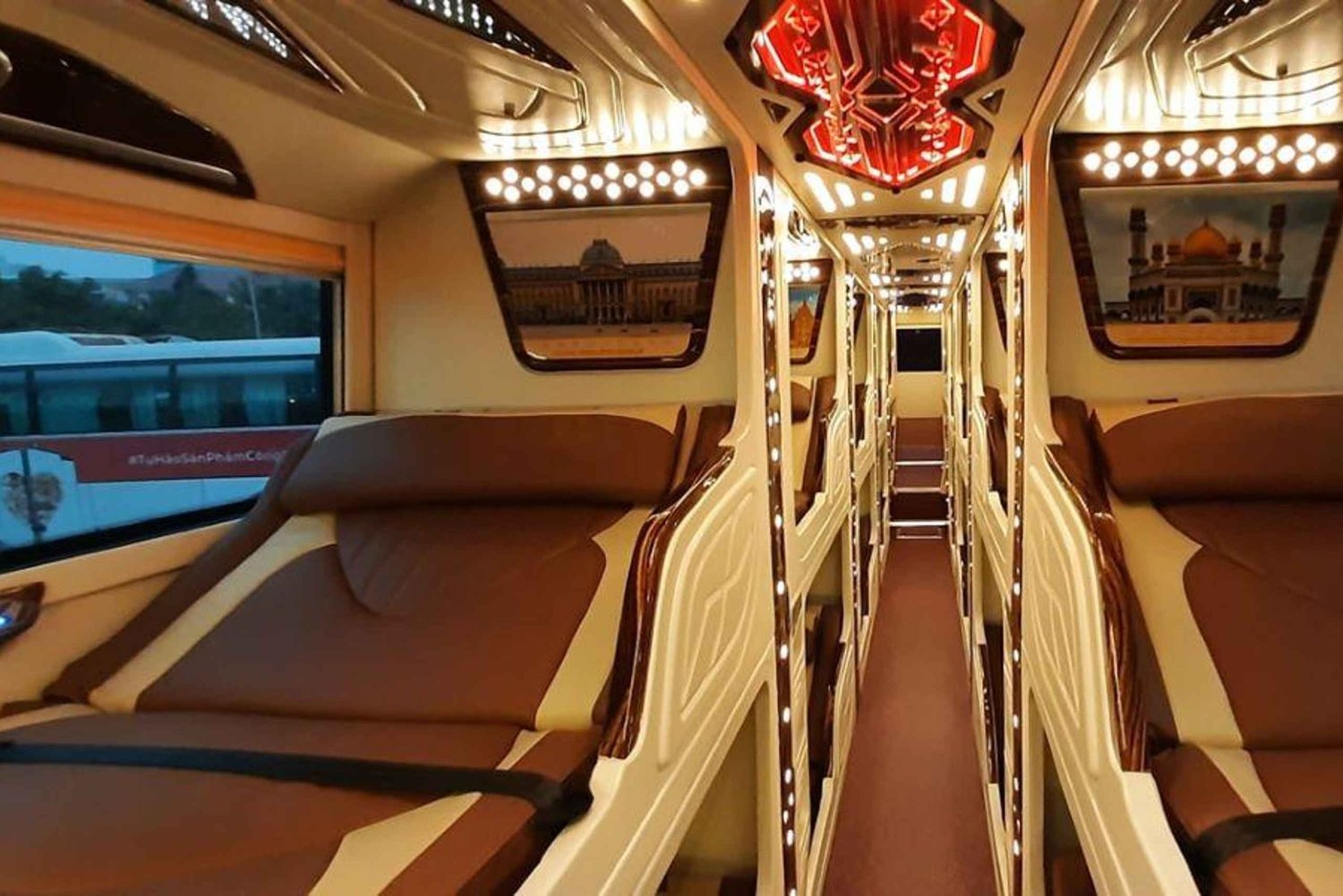 Fra Catba: Buss fra Catba-øya til Hagiang/Hanoi/Ninh Binh