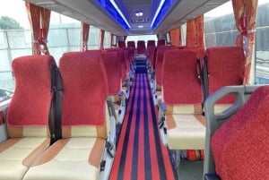 Fra Catba: Buss fra Catba-øya til Hagiang/Hanoi/Ninh Binh