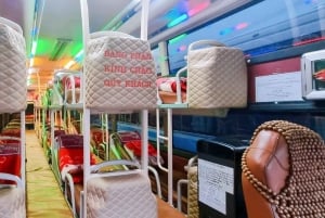 Fra Catba: Buss fra Catba-øya til Hagiang/Hanoi/Ninh Binh