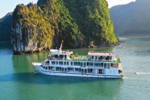 From Ha Noi: 2-Days Lan Ha Bay & Ha Long Bay 6-Star Cruise
