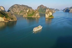 From Ha Noi: 2-Days Lan Ha Bay & Ha Long Bay 6-Star Cruise