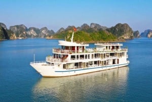From Ha Noi: 2-Days Lan Ha Bay & Ha Long Bay 6-Star Cruise