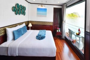 From Ha Noi: 2-Days Lan Ha Bay & Ha Long Bay 6-Star Cruise