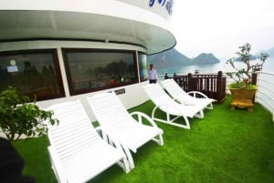 From Ha Noi: 2-Days Lan Ha Bay & Ha Long Bay 6-Star Cruise