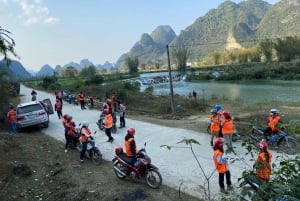 Da Ha Noi: Tour di gruppo CaoBang 2D - Moto con EasyRider