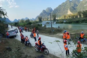 Da Ha Noi: Tour di gruppo CaoBang 2D - Moto con EasyRider