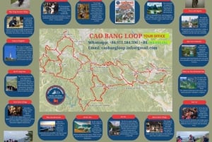 Da Ha Noi: Tour di gruppo CaoBang 2D - Moto con EasyRider