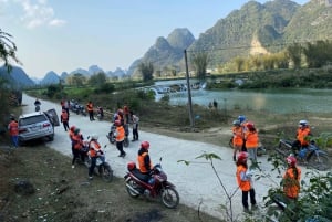 Da Ha Noi: Tour di gruppo CaoBang 2D - Moto con EasyRider