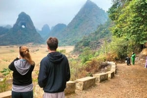 Da Ha Noi: Tour di gruppo CaoBang 2D - Moto con EasyRider