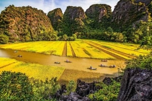 From Ha Noi: Hoa Lu – Tam Coc or Trang An – Mua Cave