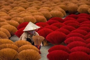 Au départ de Hanoï : Village d'encens de Quang Phu Cau et visite de Ninh Binh