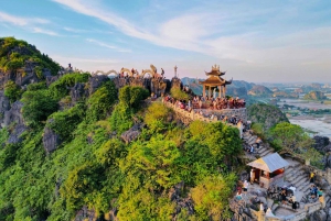 From Hanoi: Bai Dinh, Trang An or Tam Coc, Mua Cave & Hoa Lu