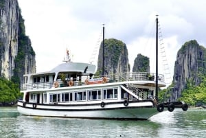 Ab Hanoi: 1-tägige Halong-Bucht-Kreuzfahrt mit großen und kleinen Gruppen