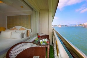 Fra Hanoi: 2-dages Bai Tu Long Bay luksuskrydstogt med jacuzzi