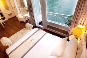 Fra Hanoi: 2-dages Bai Tu Long Bay luksuskrydstogt med jacuzzi