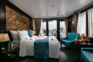 Fra Hanoi: 2-dages Ha Long-bugten og Bai Tu Long Premium-krydstogt