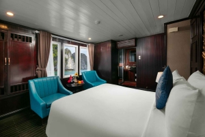 Fra Hanoi: 2-dages Ha Long-bugten og Bai Tu Long Premium-krydstogt